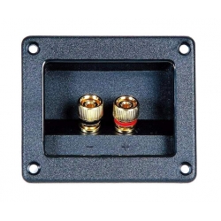 reproduktorový terminál * skrutkovací * pozlátený