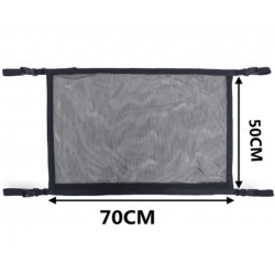 Sieťový autoorganizér – 70 x 50 cm – čierny, polyester