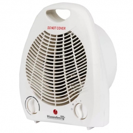 Elektromos fűtő ventilátor - 1800 - 2000W - fehér