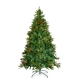 Umelý stromček - 210 cm - PE / PVC - s červenými bobuľami