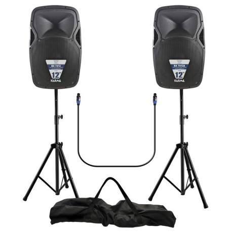 12" aktívny ozvučovací set * 200W RMS * Bluetooth * 50-20000Hz