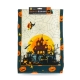Halloween-ová dekorácia - obrus na stôl - s halloweenovými motívmi - 184 x 33 cm