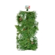 Smreková girlanda - zelená, zasnežená - 200 cm - PVC