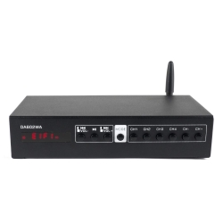 Zosilňovač triedy D s WIFI a LAN * Bluetooth * 2×40W * internetové rádio, podcasty * USB/MP3 * AUX in