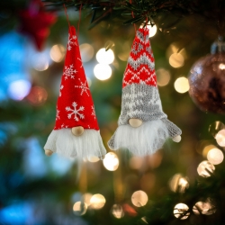 Vianočný škandinávsky škriatok - 15 x 7 x 5 cm - 2 druhy