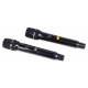 8" 2-p. prenosná batériová aktívna reprosústava * 100W * Bluetooth * USB/MP3 * 2x bezdrôt. MIC