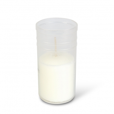 Vložka do sviečky, farba: biela - 10 cm