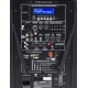 10" prenosný batériový reproduktorový systém * 80W * 2x MIC
