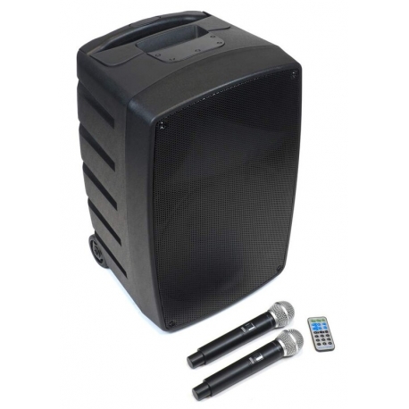 12" prenosný batériový reproduktorový systém * 120W * 2x MIC