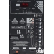 12" prenosný batériový reproduktorový systém * 120W * 2x MIC