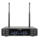 Duálny diverzitný bezdrôtový UHF mikrofón Q-AUDIO * 2x ručný mikrofón