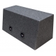 Box pre dva 12" reproduktory, 760x340x340mm.