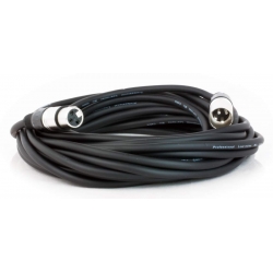 15m symetrický/ mikrofónový profi prepojovací kábel XLR(M)-XLR(F) * (canon-canon)