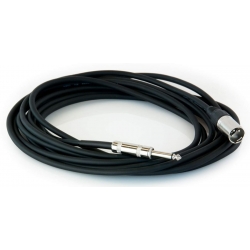 6m * nesymetrický profesionálny prepojovací kábel * Konektory: XLR/M/ (canon) - Jack 6,3mm