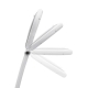 LED lampa - s lupou - 4" - 100 mm
