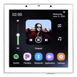 Stenový prehrávač so zosilňovačom 2x 25W * Android11 * microUSB, microSD * Wifi/LAN * BT * Internetové rádio