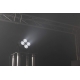 Profesionálne biele LED svetlo AFX určené do exteriéru (IP65) * 4x50W * DMX512