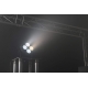 Profesionálne biele LED svetlo AFX určené do exteriéru (IP65) * 4x50W * DMX512