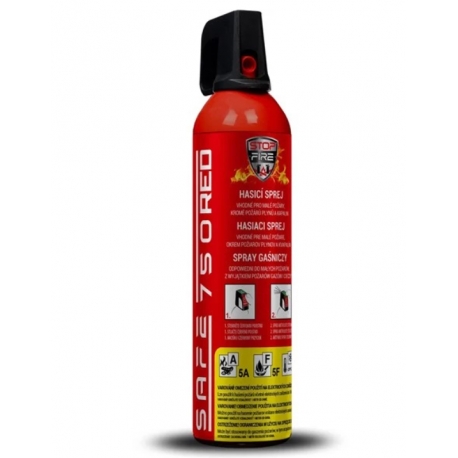 Hasiaci sprej SAFE 750 RED 750ml penový