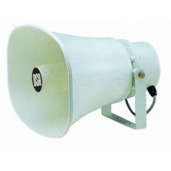 Smerový tlakový reproduktor s nastaviteľným príkonom 30/15/10/5/3/1W * 106dB * 350-5000Hz