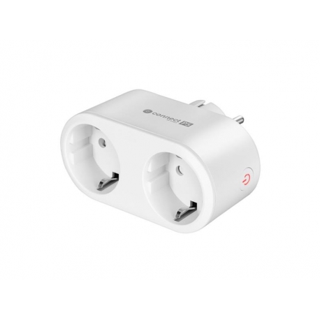 Smart dvojzásuvka KRUGER & MATZ Connect P5 White WiFi Tuya