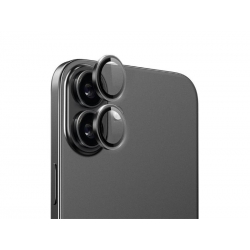 Ochranná fólia na objektív fotoaparátu pre iPhone 16/16 PLUS Black
