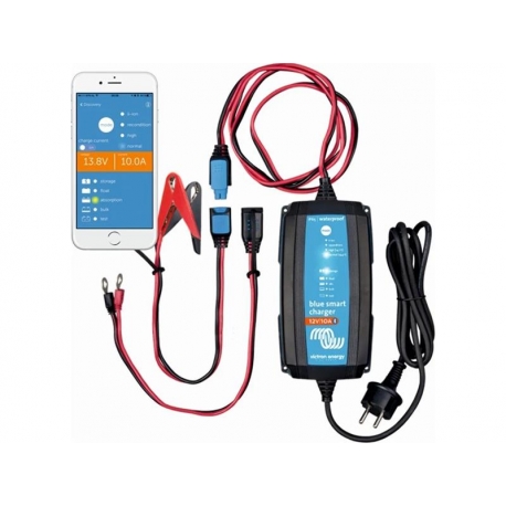Chytrá nabíjačka batérií BlueSmart 12V/25A IP65+DC konektor