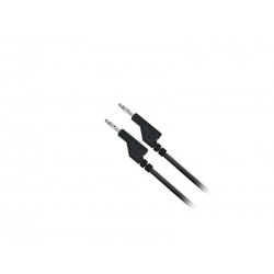 Kábel prepojovací GETI GT-L08 čierny 1mm2/ 2m