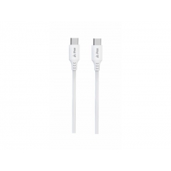 Kábel iPEAX 90010110 USB-C/USB-C 1 m biely