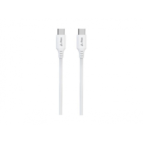 Kábel iPEAX 90010114 USB-C/USB-C 1,5 m biely