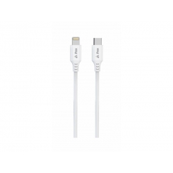 Kábel iPEAX 90010115 USB-C/Lightning 1,5 m biely