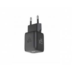 USB adaptér iPEAX GaN USB/USB-C 90010126 Black
