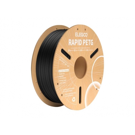 Filament ELEGOO Rapid PETG - 1kg čierny