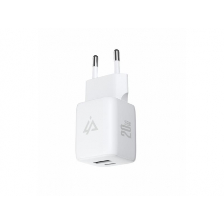 Adaptér USB iPEAX GaN USB/USB-C 90010129 White