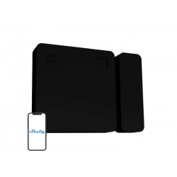 Inteligentný detektor dverí/oken SHELLY BLU Black Bluetooth