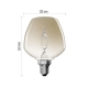 DECO LED žiarovka E27 3,5W plameň EMOS Z59D01