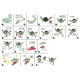 Puzzle 3D dinosaurus 62 dielkov