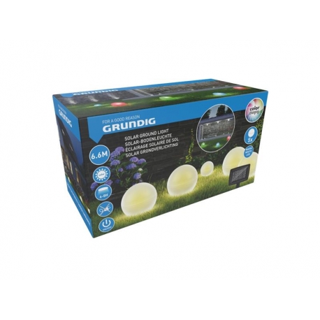 Svítidlo solární GRUNDIG 7682 koule RGB 5ks