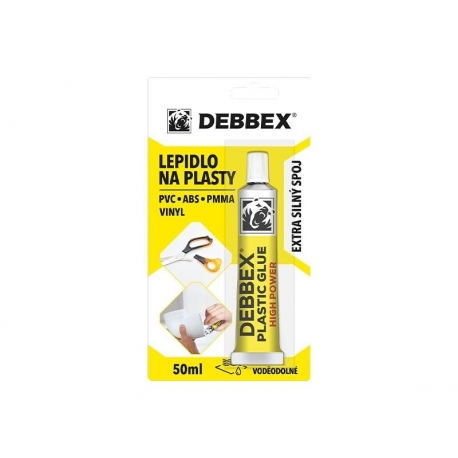 Lepidlo na plasty DEBBEX 50ml