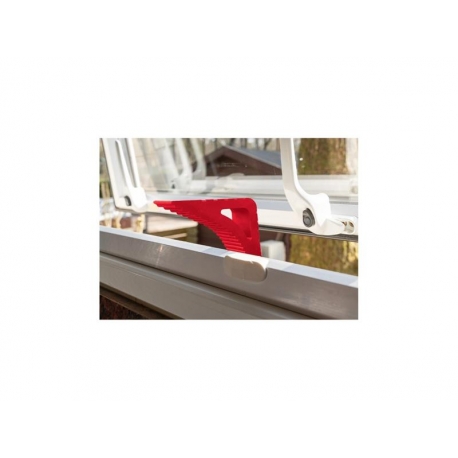 Zarážka do dverí a okien DEBBEX Door Stopper červená 1ks