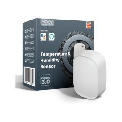 Inteligentný senzor teploty a vlhkosti MOES ZSS-S01-TH-C-MS ZigBee Tuya