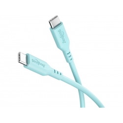 Kábel GOOBAY 77744 USB-C/USB-C 1,5m Turquoise