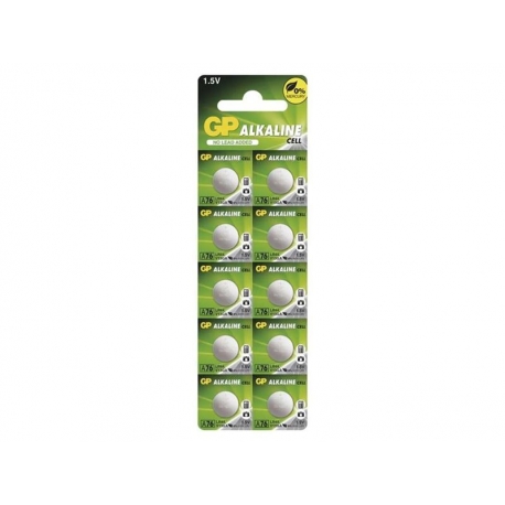 Batéria A76F (LR44) GP alkalická 10ks
