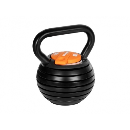 Kettlebell REBEL RBA-2324-18 18kg s nastavením nosnosti