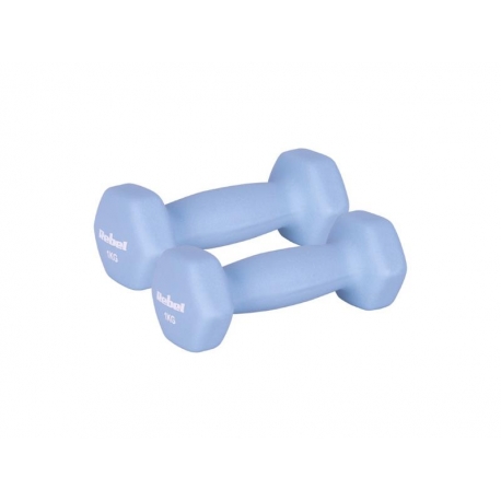 Sada liatinových a neoprénových činiek HEX REBEL RBA-2330-1 2x1kg