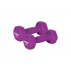Sada liatinových a neoprénových činiek HEX REBEL RBA-2330-2,5 2x2,5kg