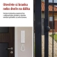 Súprava bezdrôtového domového audiotelefónu H1088, 1 účastník