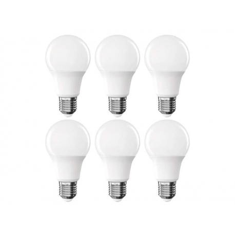 LED žiarovka E27 8,8W A60 biela prírodná EMOS ZL5F48.6 6ks