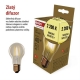 Žiarovka LED E27 4,5 W A60 biela teplá EMOS Z55032 Vintage