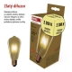Žiarovka LED E27 4,5 W ST64 biela teplá EMOS Z57032 Vintage